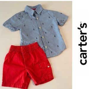 Carter’s Shirt/Short Set